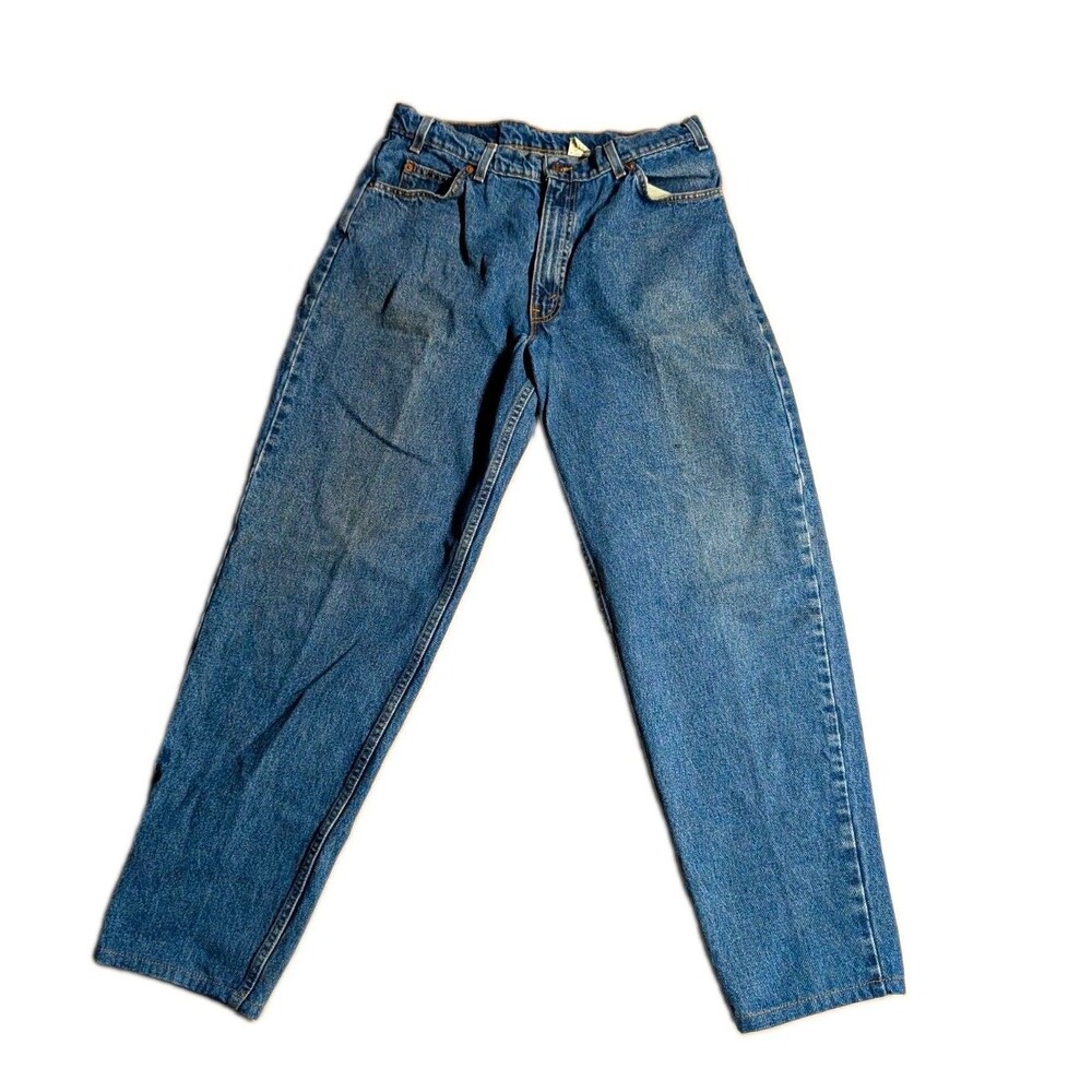 Levi's 560 Mens Jeans 36x34 Medium Wash Blue Loose Fit Tapered Leg Denim